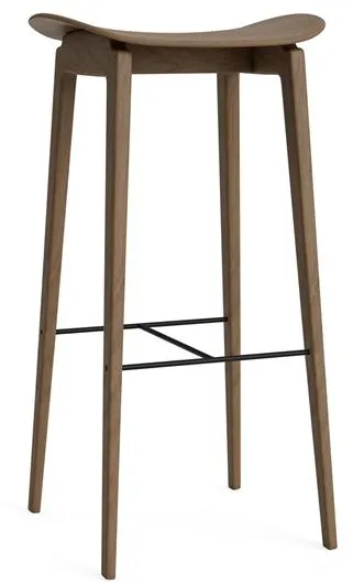 NORR11 NY11 Barhocker H75 cm Hell geräucherte Eiche
