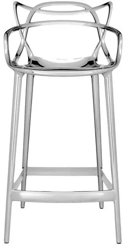 Kartell Masters Barhocker H65 Chrom