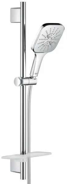 Grohe Rainshower SmartActive 130 Cube Duschset, 3 Strahlarten, Chrom