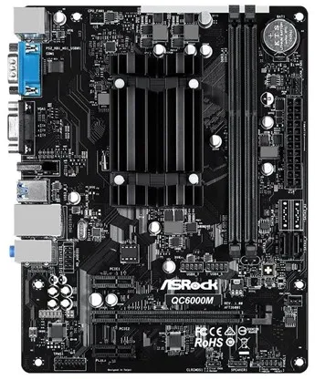 ASRock QC6000M - Mainboard - micro ATX - AMD E2 6110 Mainboard - Socket - DDR3 RAM - Micro-ATX