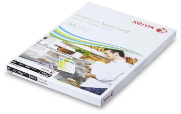 Xerox Premium Nevertear Kopierpapier A4 145 Mikron 100 Blatt Weiss