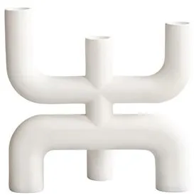 101 Copenhagen Cobra Kerzenhalter Bone White