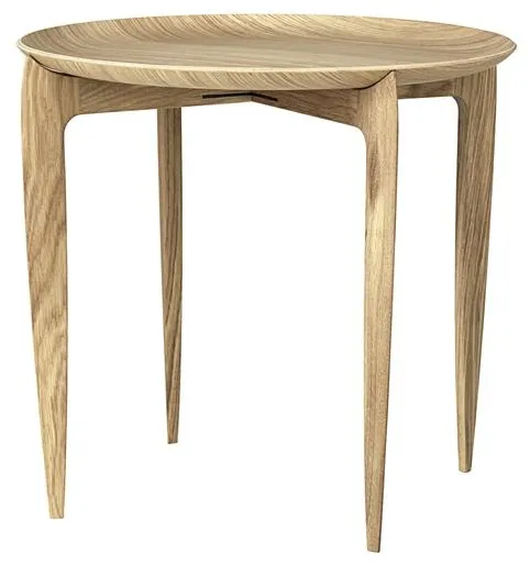 Fritz Hansen Tray Couchtisch Eiche Ø45
