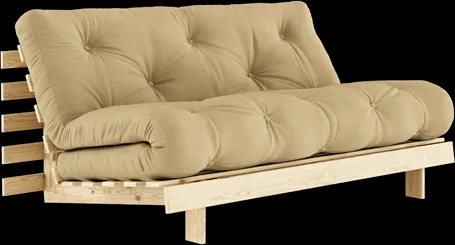 Karup Design Roots Schlafsofa m. Matratze 160x200 758 Wheat Beige/Kiefer