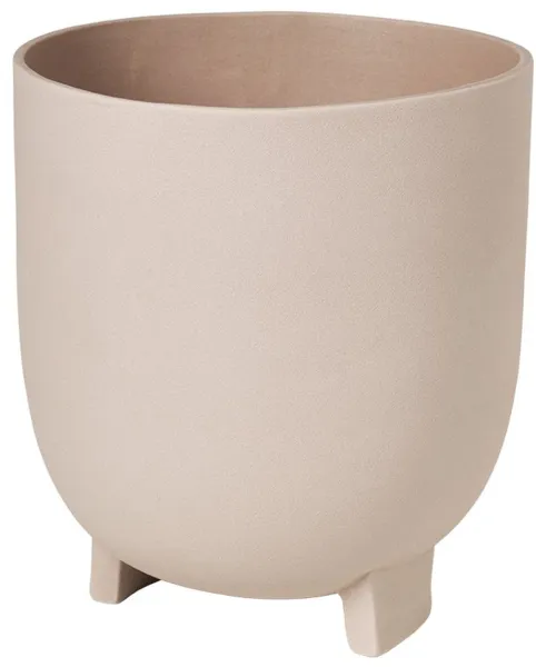 KRISTINA DAM STUDIO Serene Blumentopf, S - Sand Terrakotta