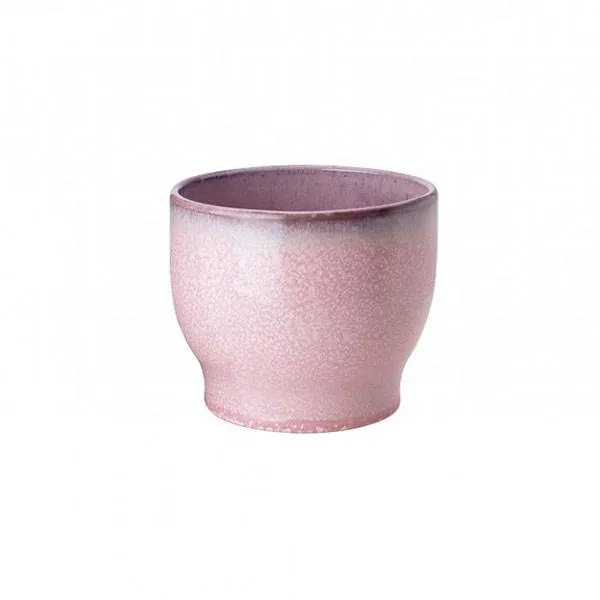 Knabstrup Keramik Blumentopf, rosa - Ø:12,5 cm