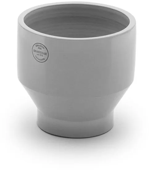 Fritz Hansen Skagerak Edge Blumentopf Ø25 Hellgrau
